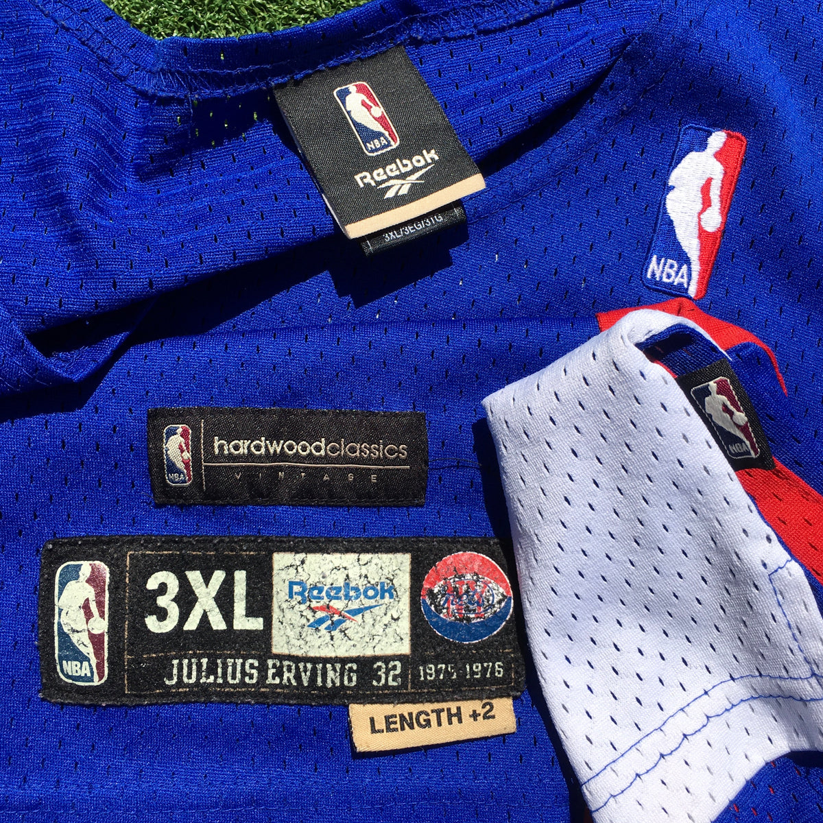 Vintage Julius Erving New York Nets Mitchell & Ness Hardwood
