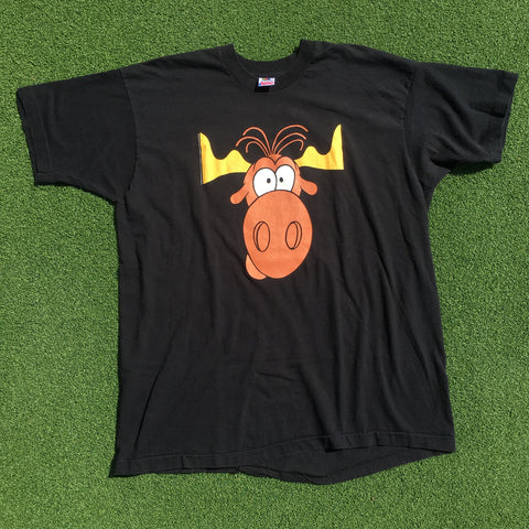 ‘91 Bullwinkle Taco Bell Promo Tee Sz. XXL