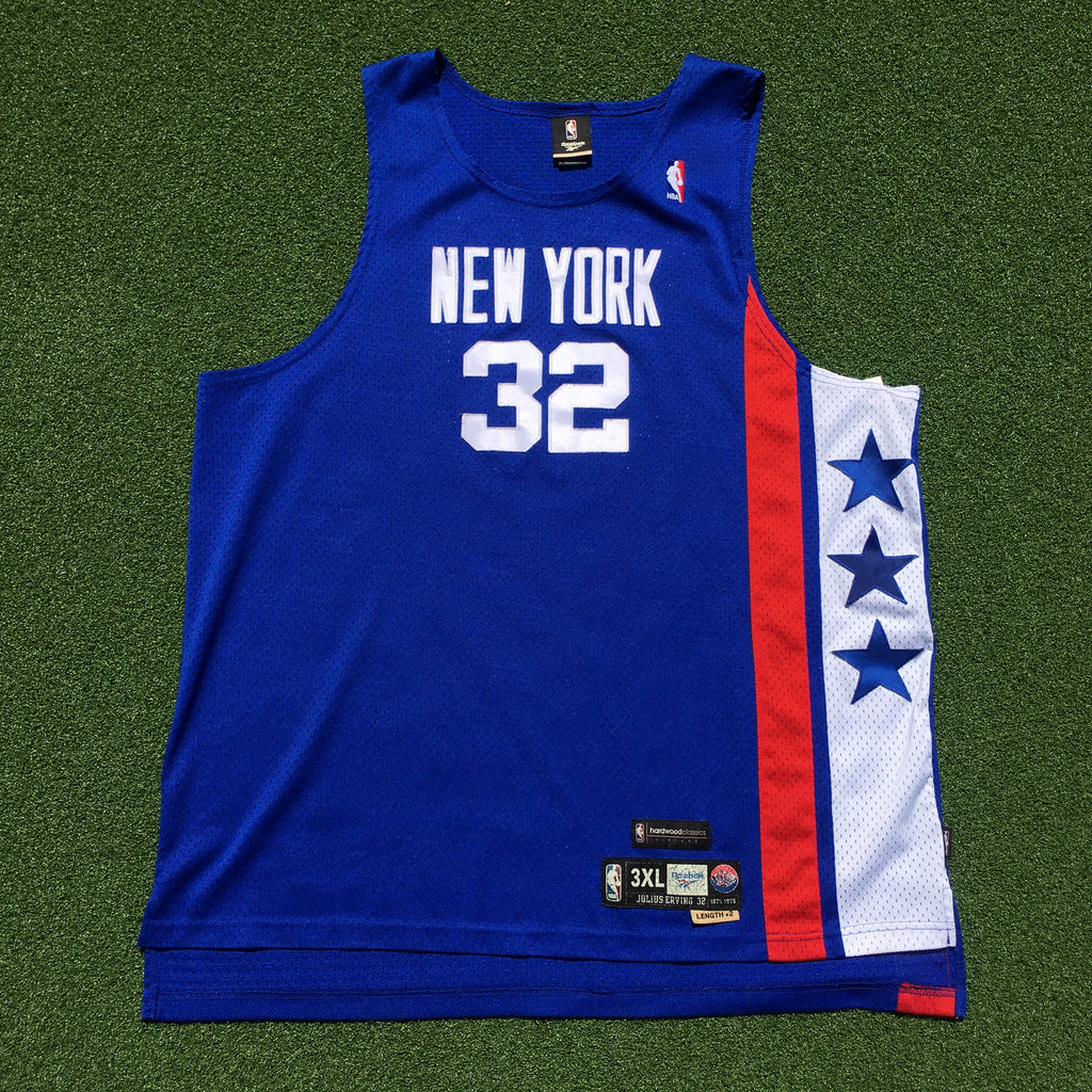 Julius Erving New York Nets Jersey Sz. 3XL – Throwback Thursday CC